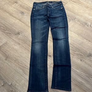 7 For All Mankind Straight Leg Jeans